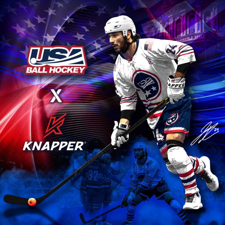 Knapper Partners with USA Ball Hockey to Revolutionize the Sport