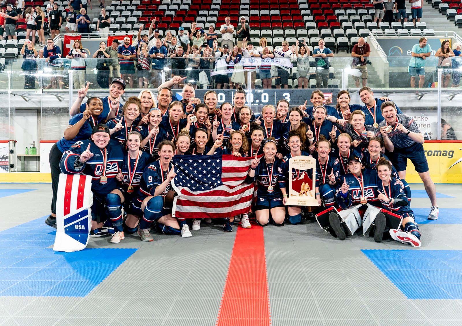 USA Women Win Gold in Switzerland!