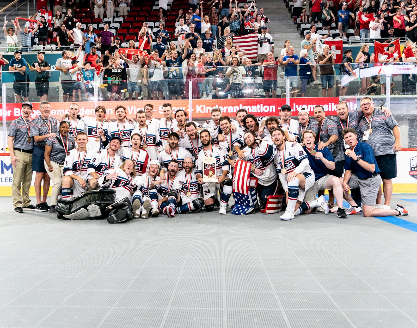 USA Men Win Bronze in Switzerland