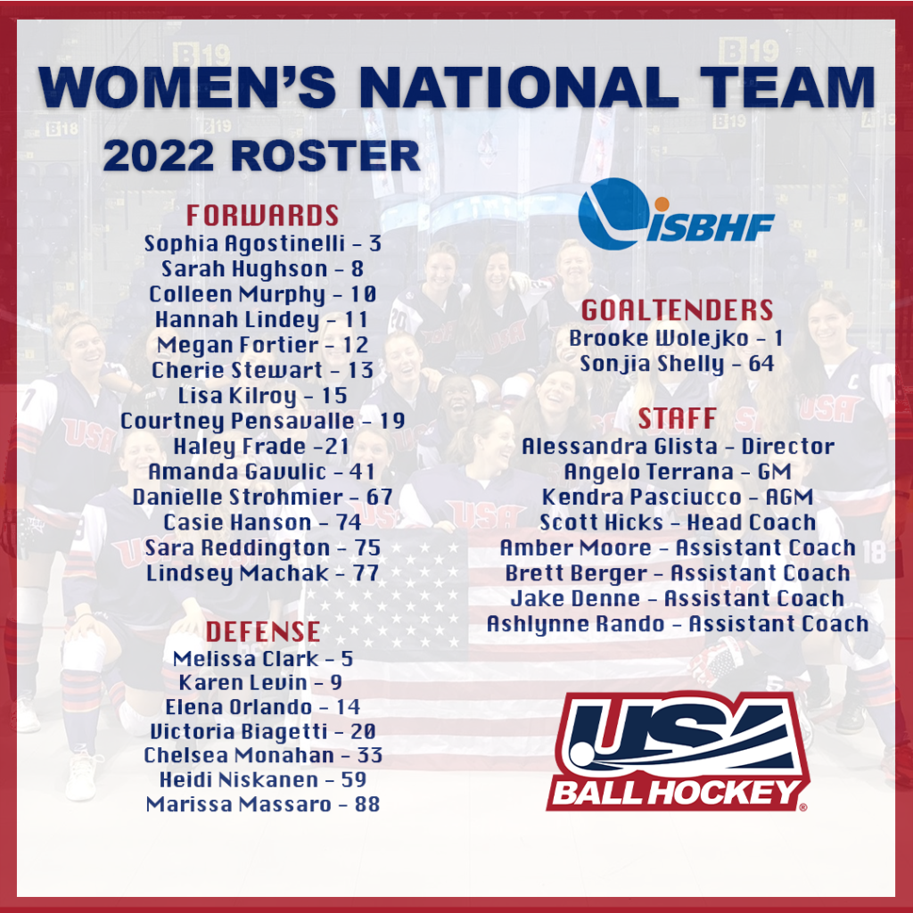 US Women’s National Team USA Ball Hockey